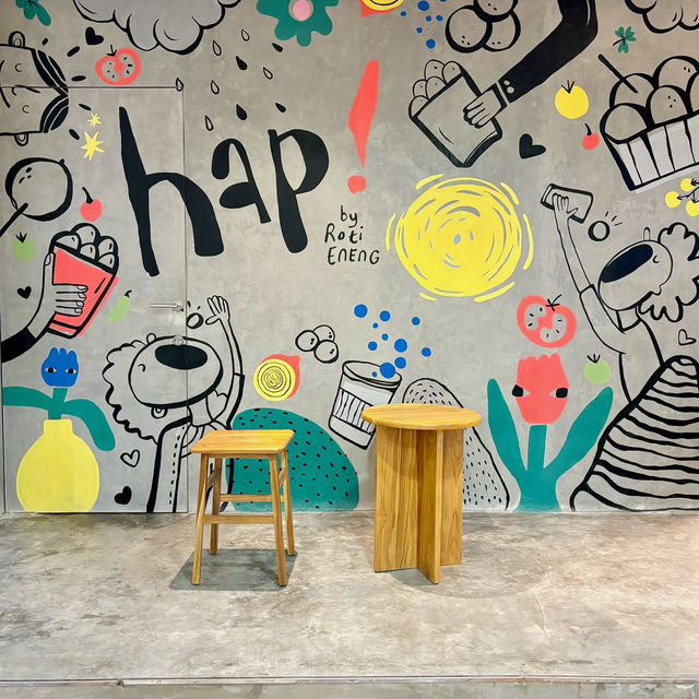 Cozy Vibes and Delicious Bites at hap! by Roti Eneng