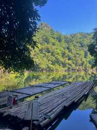 panoramic view in Ba Be lake 