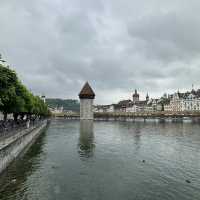 Step Into History: Lucerne’s Beloved Chapel Bridge 🇨🇭