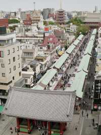 ชมวิวมุมสูงย่าน Asakusa ฟรี💥🏮