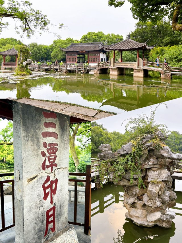 Three Pools Mirroring the Moon at Hangzhou's West Lake