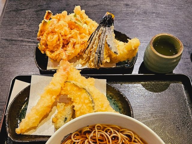 A traditional soba shop with reasonable price at Yokohama