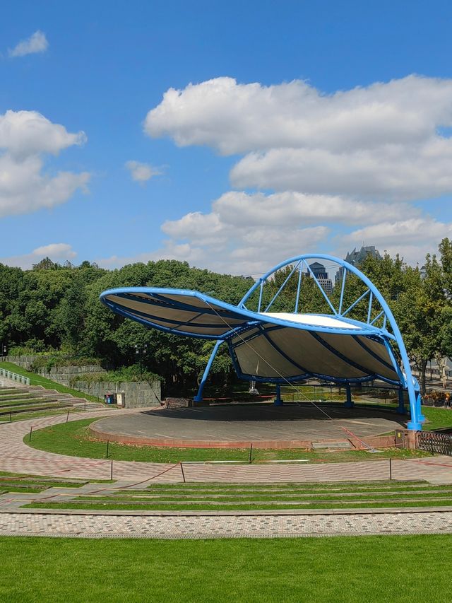 初秋的上海世紀公園