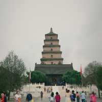 Visiting Da Yan Tower in Xi’an, China