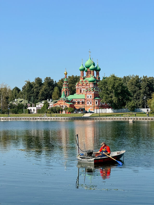 Summer evening in Moscow