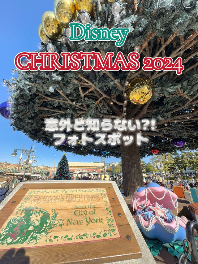 【ディズニーシー】クリスマス穴場フォトスポット