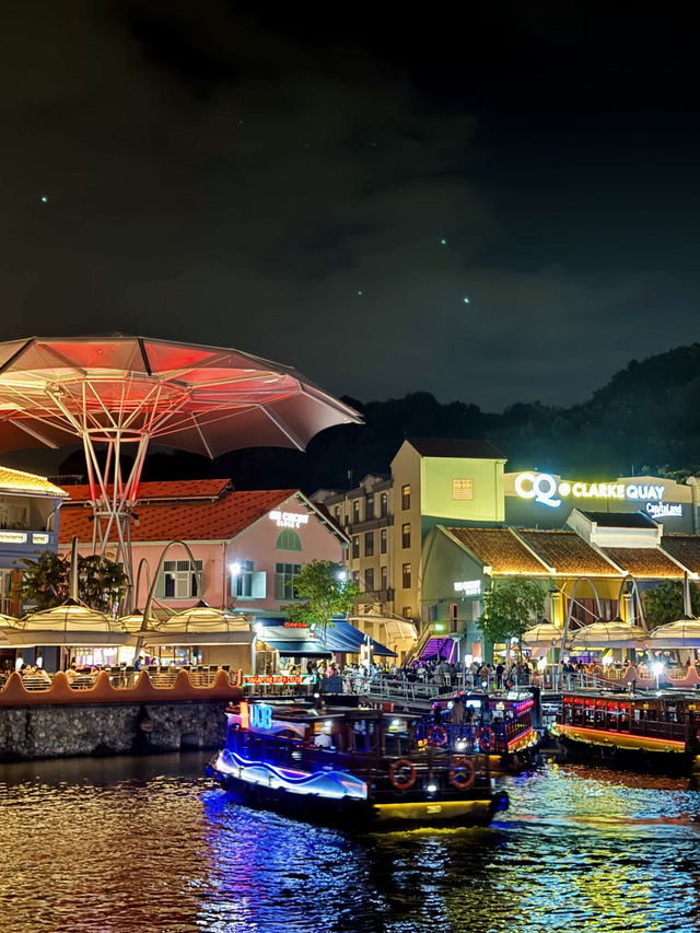 🇸🇬 Enchanting Nights at Clarke Quay, Singapore