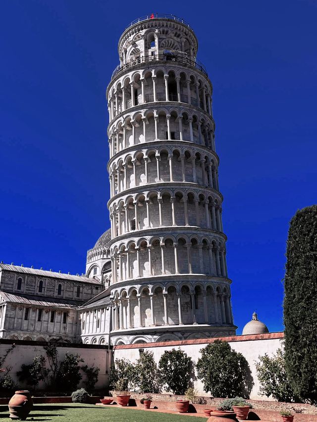 Leaning tower of Pisa: the bell tower