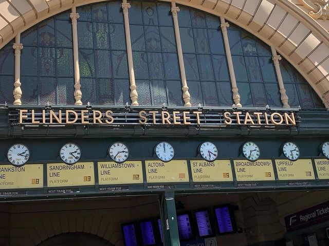 The Iconic Train Station in Australia