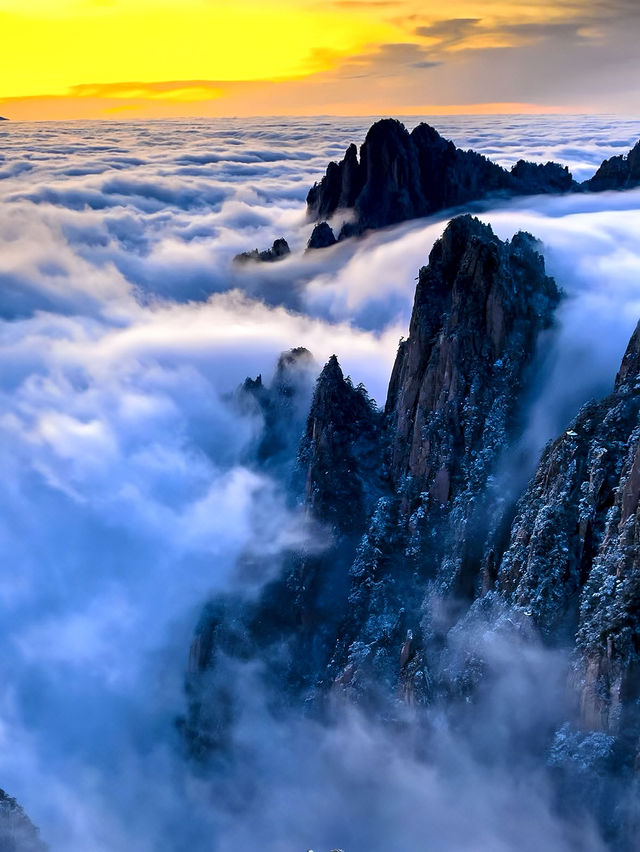 黃山雲海，人間仙境•