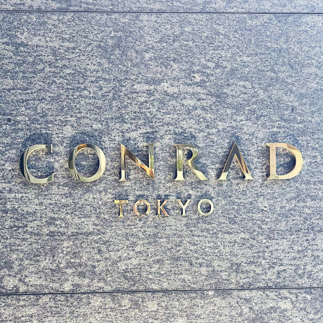 Experienced the luxury stay in Conrad Tokyo