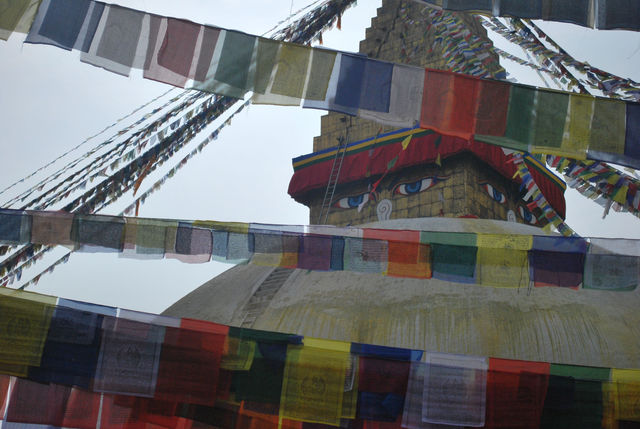 Namaste, Swayambhunath Stupa