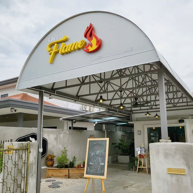 Industrial Charm and Delectable Dishes at Flame & Fern Cafe