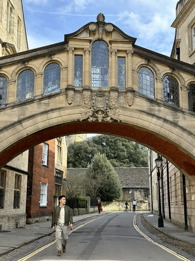 One hasn’t come to UK until he made a visit to Oxford