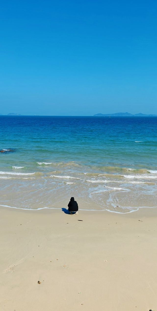 【面向大海】在南澳：七娘山下，深圳也有果凍海：）