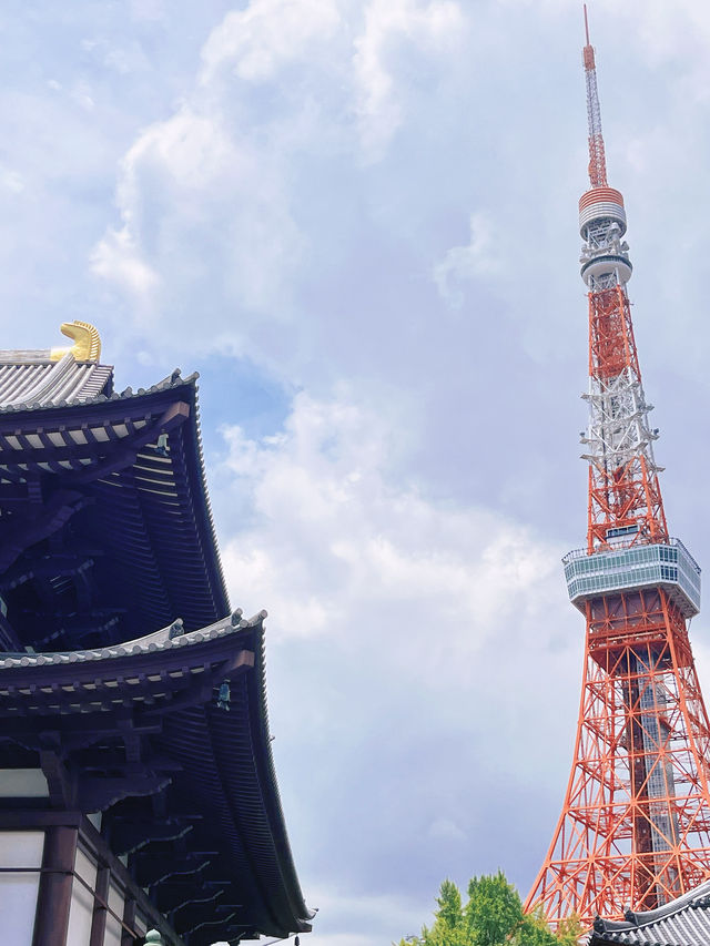 增上寺 | 東京塔下的古早寺廟 🟤