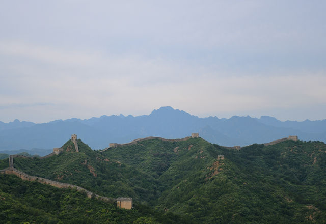 萬里長城，金山獨秀