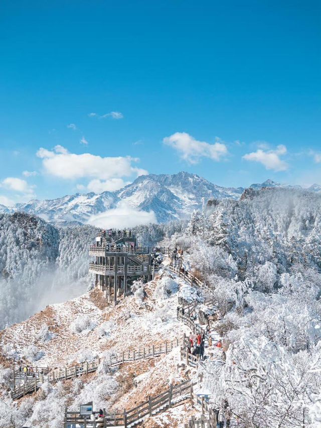 西嶺雪山遊玩攻略