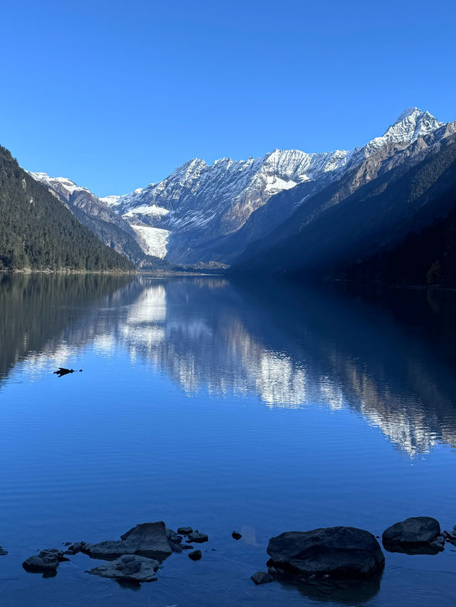 冬天，去巴松措感受藏地極致美景！