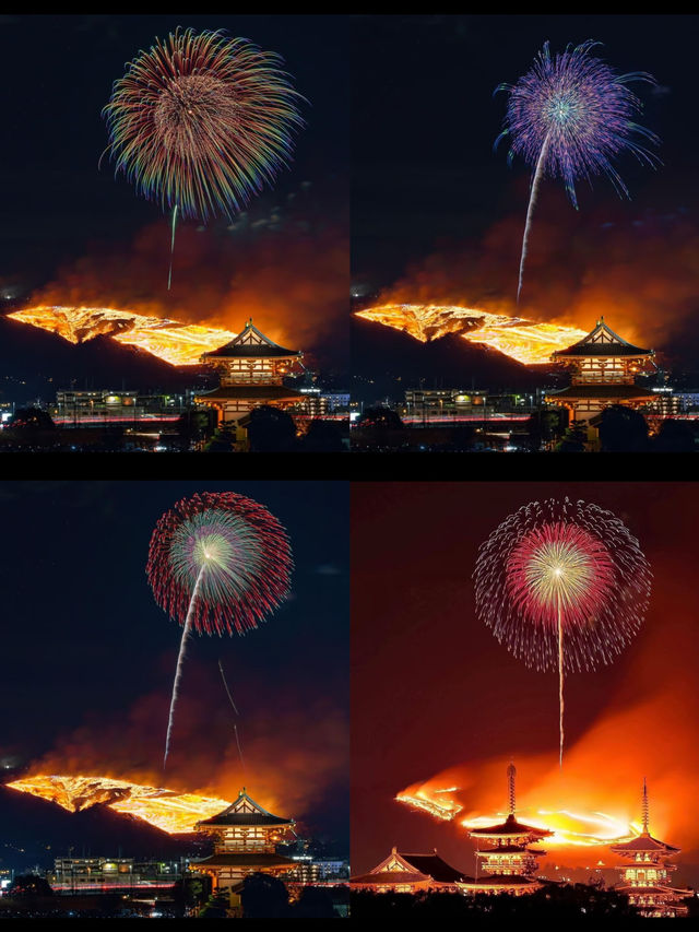 奈良燒山震撼美學！春節一定要去看的燒山祭