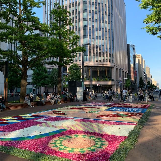 札幌　札幌観光　Sapporo Flower Carpetに行ってきた！