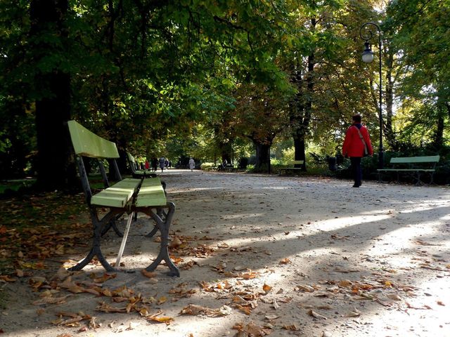 Beautiful autumn in Ujazdowski Park 🗺️