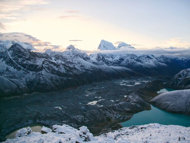 尼泊爾EBC丨雪山，冰川，海子村莊