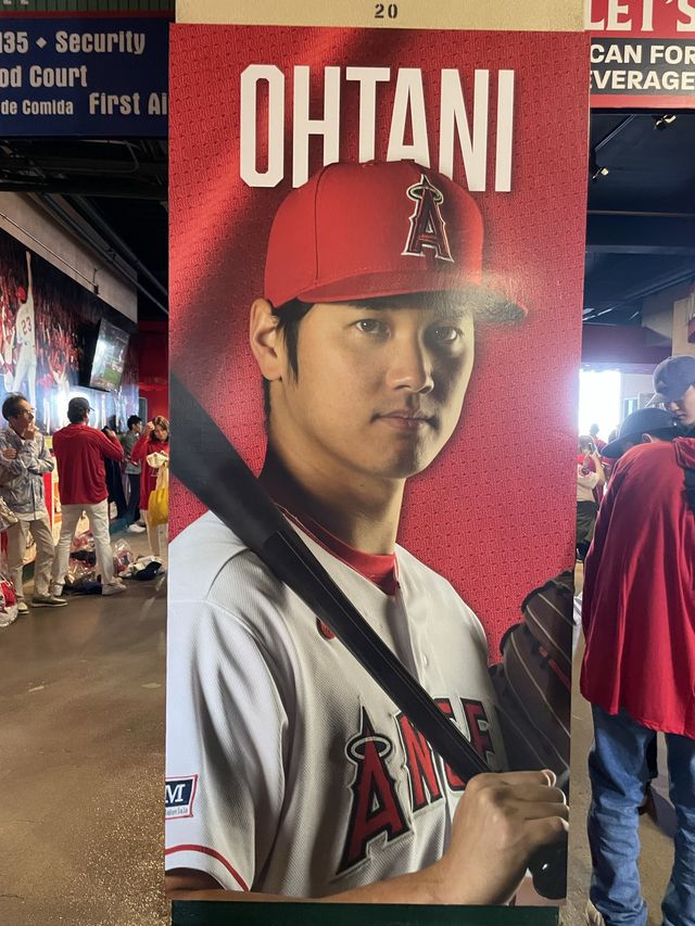 エンゼルスタジアムで大谷選手応援📍アナハイム