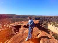 Kalbarri Natures Window! I see the world!😎🫣