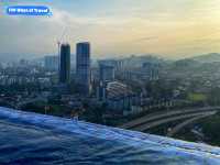 🇲🇾 Sky-High Relaxation: Dive into Ibis KL’s Infinity Pool