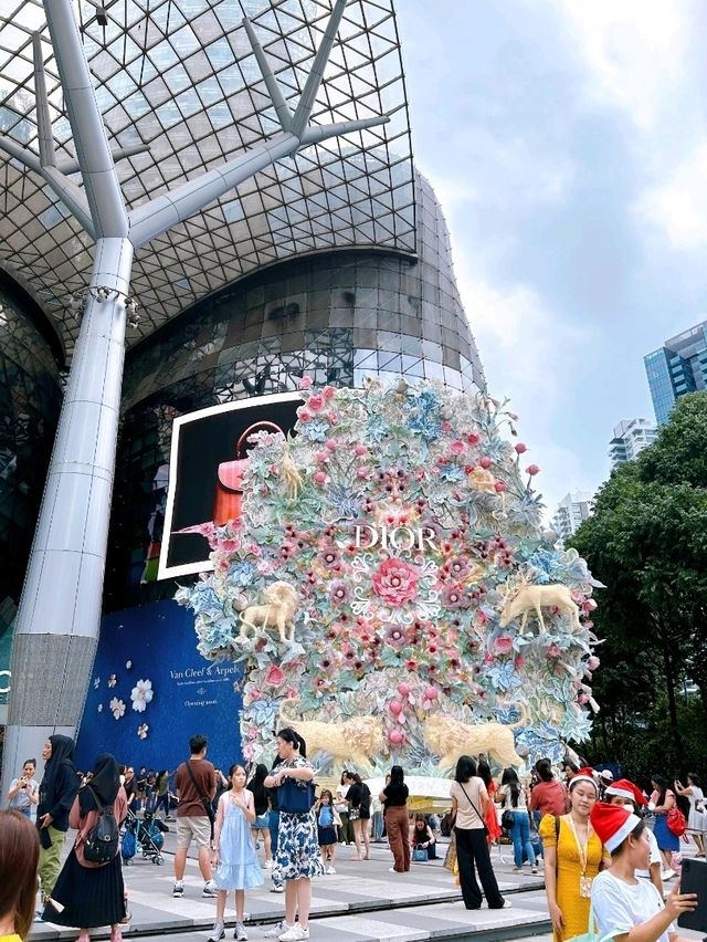 Beautiful Modern Christmas Trees on Orchard Road