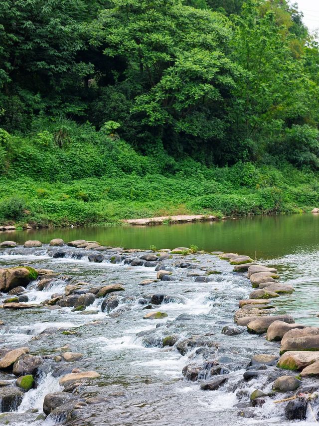 有山有水有橋，卻沒有什麼遊客的地方