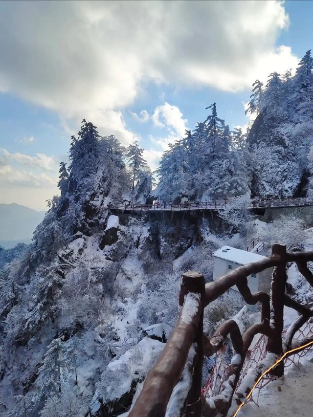 老君山雪景探秘之旅