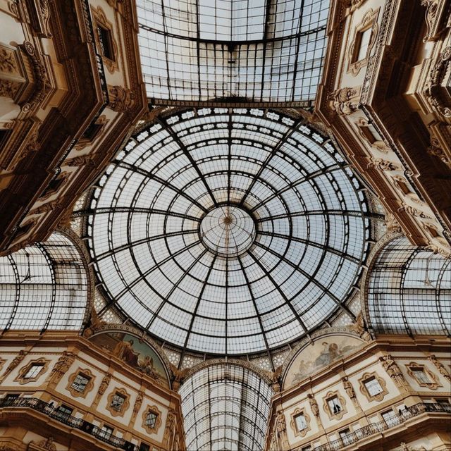 The Galleria Vittorio Emanuele II, Italy