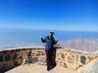 The longest zipline at Jebel jais, UAE