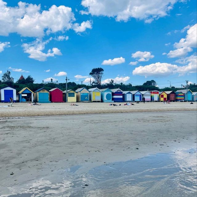 Iconic Bathing Boxes Brighton Beach