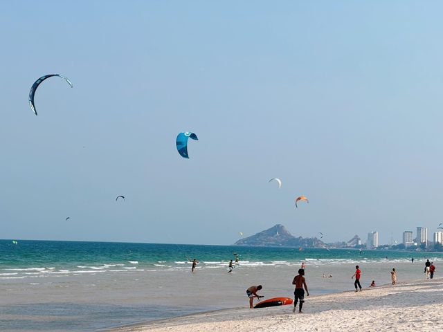 หาดหัวหินเดือนเมษา หน้าร้อนซัมเมอร์ 2023 