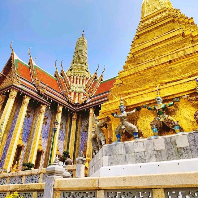 Historical Grand Palace in Thailand 