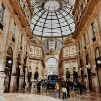 The Galleria Vittorio Emanuele II, Italy