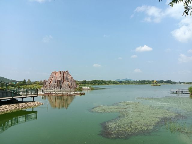 五大連池藥泉湖。