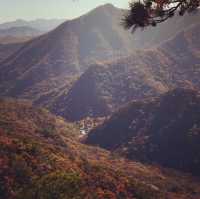 Naejangsan hiking trails in autumn