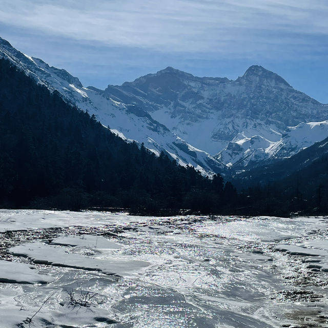 อุทยานแห่งชาติหวงหลง Huanglong ประเทศจีน