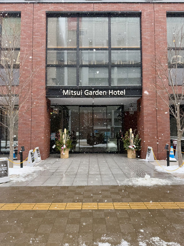 Great location! Mitsui Garden Hotel Sapporo West