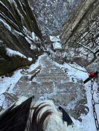 西嶽華山｜雪+險，不在山林之間，就在華山之巅。