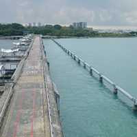 Marina barrage สวนสาธารณะลอยฟ้า