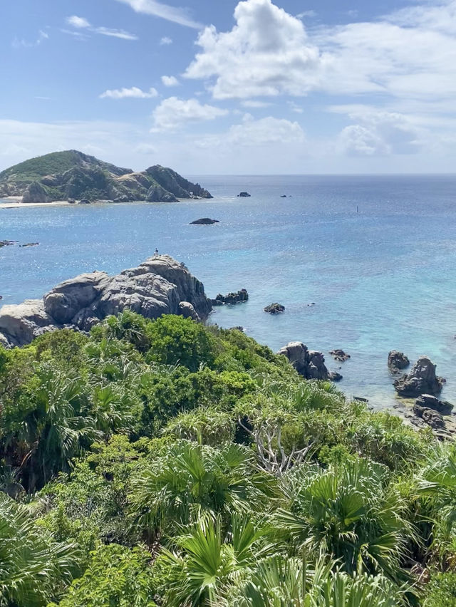 【沖縄 渡嘉敷島】クバンダキ岬から眺める、青く澄んだ海と自然の美しさ🌴