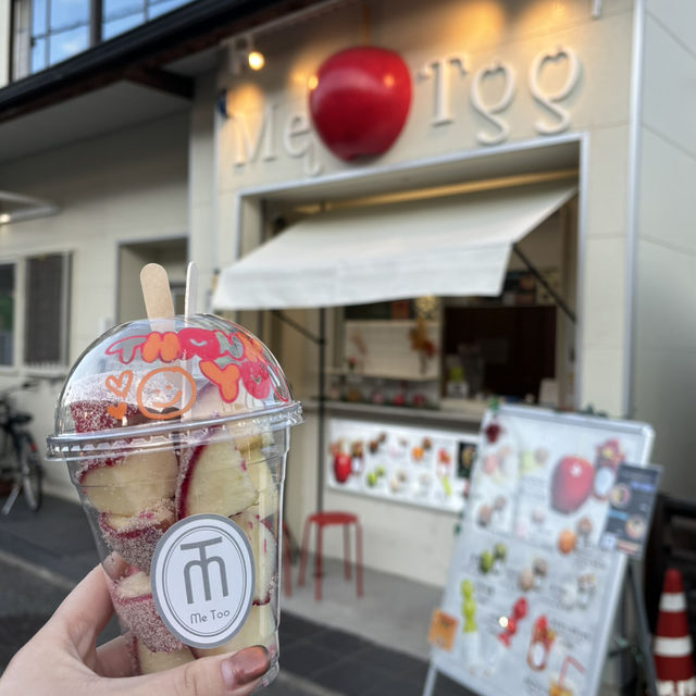 【日本・大阪🇯🇵】絶品！りんご飴専門店🍎