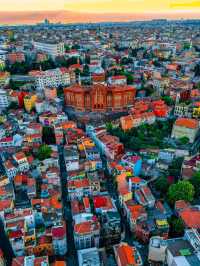 Istanbul at night : A Nighttime Symphony of Lights