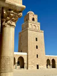  🕌 Discover the Great Mosque of Kairouan, Tunisia 🇹🇳 