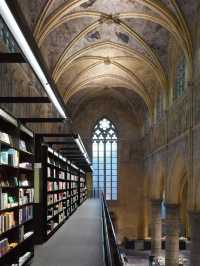 Stop making noise! This is the most beautiful bookstore in the world.